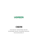 UGREEN CM298 User Manual preview