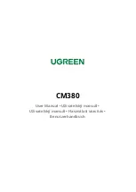 UGREEN CM380 User Manual preview