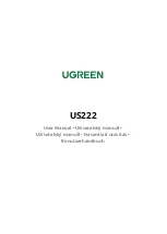 Preview for 1 page of UGREEN US222 User Manual