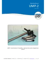 UGT UMP-2 Operating Manual предпросмотр