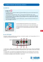 Preview for 17 page of Ugur UDF 3 SL Operating Manual