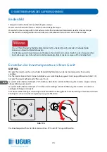 Preview for 74 page of Ugur UDF 3 SL Operating Manual