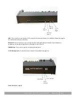 Preview for 7 page of UHL Instruments X3-1 Owner'S Manual