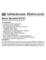 Preview for 1 page of Uhlenbrock Elektronik 67810 User Manual