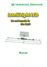 Uhlenbrock Elektronik IntelliLight LED Manual preview