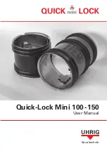 UHRIG Quick-Lock Mini Series User Manual preview