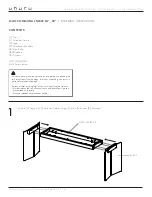 Preview for 2 page of uhuru MILO COMMUNAL TABLE 84 User Manual