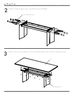 Preview for 3 page of uhuru MILO COMMUNAL TABLE 84 User Manual