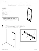 uhuru MOD MIRROR Assembly Instruction preview