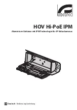 Preview for 39 page of uideorec HOV Hi-PoE IPM Instruction Manual