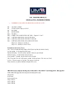 UIM 2013 P750 User Manual preview