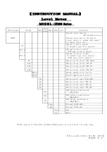 UINICS LV1000 Series Instruction Manual preview