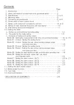 Preview for 3 page of UINICS SP-490 Series Operation Manual