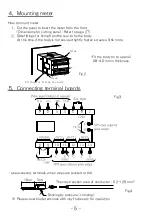 Preview for 8 page of UINICS SP-490 Series Operation Manual