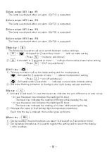 Preview for 12 page of UINICS SP-490 Series Operation Manual