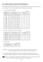 Preview for 14 page of UINICS SP-490 Series Operation Manual