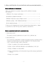 Preview for 5 page of UINICS SP2441 Series Operation Manual