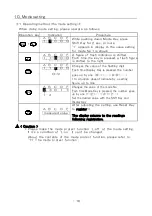 Preview for 20 page of UINICS SP2441 Series Operation Manual