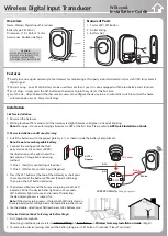 Preview for 1 page of UIS WDI-220A Installation Manual