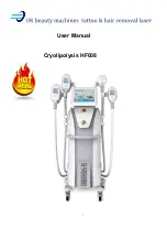 Preview for 1 page of UK Beauty Machines Cryolipolysis HF008 User Manual