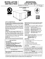 Preview for 1 page of UL BADF090 Installation Instruction