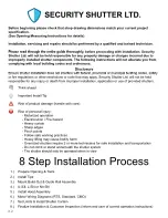 Preview for 2 page of UL Motorized Installation Manual