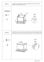 Предварительный просмотр 5 страницы ULAX FURNITURE 730023 Manual