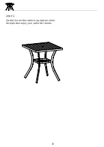 Preview for 5 page of ULAX FURNITURE 970144 Manual