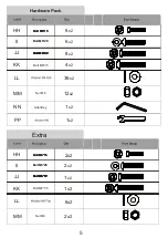 Preview for 12 page of ULAX FURNITURE 970144 Manual