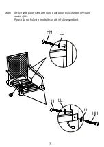 Preview for 14 page of ULAX FURNITURE 970144 Manual