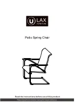 Preview for 1 page of ULAX FURNITURE 970219 Assembly Instructions Manual