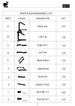 Preview for 3 page of ULAX FURNITURE 970219 Assembly Instructions Manual