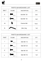 Preview for 4 page of ULAX FURNITURE 970219 Assembly Instructions Manual