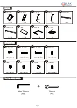 Preview for 3 page of ULAX FURNITURE 970351 Instruction Manual