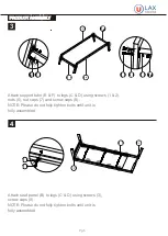 Preview for 5 page of ULAX FURNITURE 970351 Instruction Manual