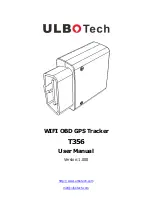 Preview for 1 page of ULBOTech T356 User Manual