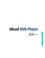 Preview for 1 page of Ulead DVD Player User Manual