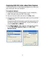 Preview for 6 page of Ulead HD Plug-in 2.0 Manual