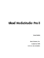 Preview for 1 page of Ulead MEDIASTUDIO PRO 8.0 - SMART COMPOSITOR... User Manual