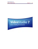 Ulead VideoStudio 7 Manual preview