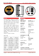 Предварительный просмотр 2 страницы ULFA TECHNOLOGY JANITOR PLT Series Instruction Manual