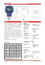 Preview for 2 page of ULFA TECHNOLOGY JANITOR SDT Series Instruction Manual