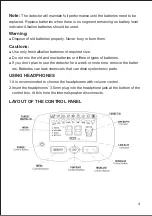 Preview for 6 page of ulhund GC-1071 Owner'S Manual