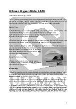 UllMann Glide 1600 Instruction Manual preview