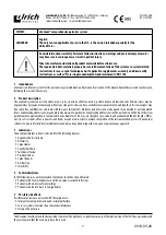 Preview for 7 page of ulrich medical uCentrum Instructions For Use Manual