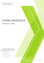 ulsonix AIRCLEAN 10000 User Manual preview