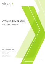 ulsonix AIRCLEAN 15000-H20 User Manual preview