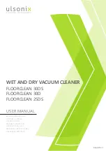 ulsonix FLOORCLEAN 30DS User Manual preview