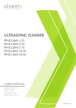 Предварительный просмотр 1 страницы ulsonix PROCLEAN 10.0S User Manual