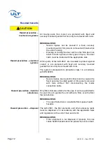 Preview for 12 page of ULT LAS260.1 Operating Instructions Manual